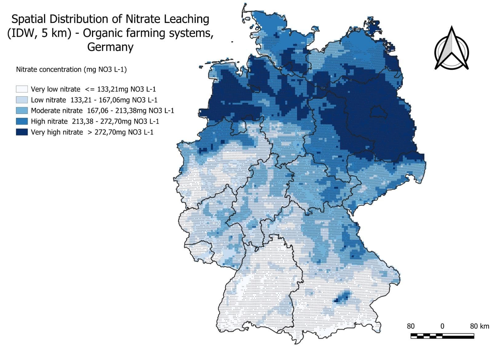 Nitrogen Loss Risk Spatial Analysis - Image 1